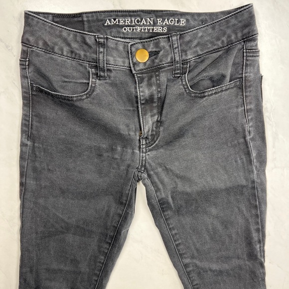 EUC American Eagle Outfitters Sateen Jeggings - Picture 6 of 9